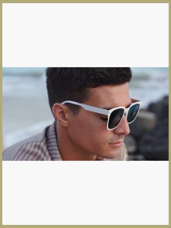 Women Square Oversized Wrap-around Polarized Sunglasses Nylon Lenses UV main image 6